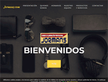 Tablet Screenshot of jormans.com